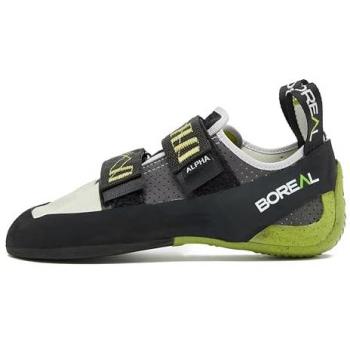 Zapatos de Escalada para Mujer Boreal Alpha - Pies de Gato Gris Grafito Blanco, Diseño Ideal para Cursos y Entrenamiento Interior/Exterior, Talla 40 EU