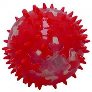 Rosewood Bola de Goma Resistente, diseño de Copo de Nieve con Forma de Copo de Nieve, 8 cm