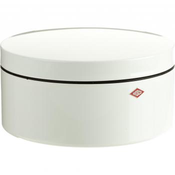 Wesco 491962 - Caja para galletas, 130 x 240 mm, 4 l, color blanco