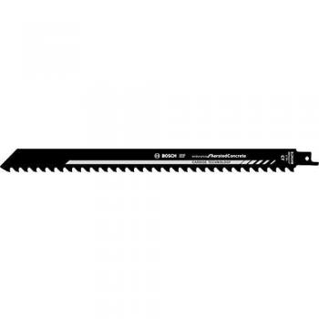 Bosch Professional 2 unidades Hoja de sierra sable S 1241 HM Endurance for Aerated Concrete, para materiales minerales abrasivos, 300 x 22 x 1.5 mm, accesorio de sierra sable