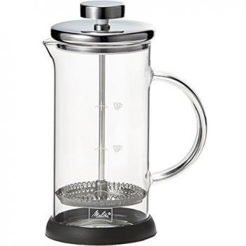 Cafetera de prensa francesa Melitta 17308, 3 tazas