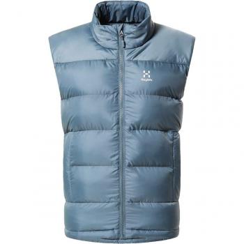 Chaleco de mujer Haglöfs Puffy Mimic azul acero S