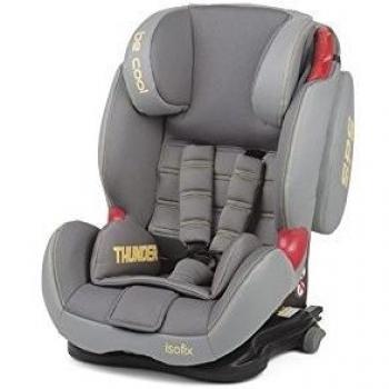 Be Cool  - Silla de auto  thunder isofix 755 gris - grupo 1/2/3
