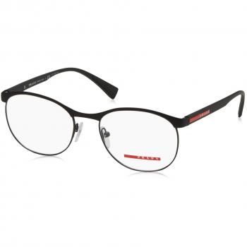 Prada Linea Rossa 0PS 50IV, Monturas de Gafas para Hombre, Negro