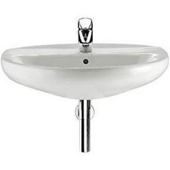 Roca A325394000 colección Victoria- Lavabo de porcelana suspendido, color blanco, 520x 410x 195 mm