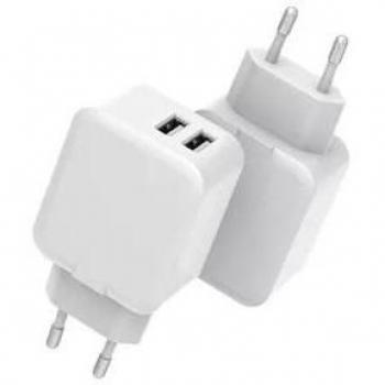 Cargador Universal de Dispositivos Móviles CoreParts MBXUSB-AC0002 Blanco 12W Corriente Alterna Interior