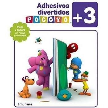 Pocoyó. Adhesivos divertidos. +3 - S. A. Zinkia Entertainment