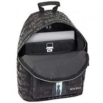 Pets Rock Mochila Grande con Funda Ordenador
