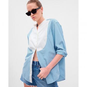 Camisa de mujer manga larga Gap