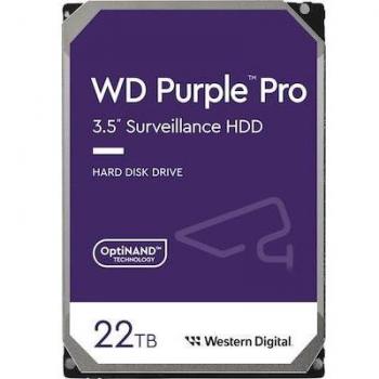 Western Digital Purple Pro Internal Hard Drive 22 TB 7200 RPM 512 MB 3.5 Serial ATA III
