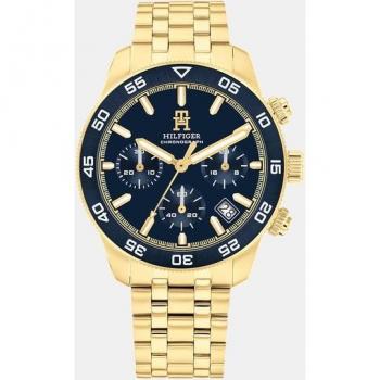 Reloj de Hombre Tommy Hilfiger TH85 Chrono 1792158 - Acero Dorado, Cronógrafo Analógico