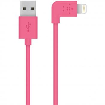 Belkin MIXIT↑ - Cable de Lightning a USB con Conector de 90°, Compatible con iPhone 8/8+ y iPhone X