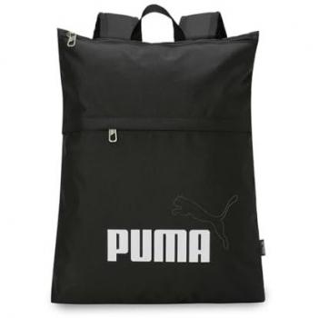 Mochila Deportiva Puma Phase Elemental Negra, Unisex, Modelo 090695-01
