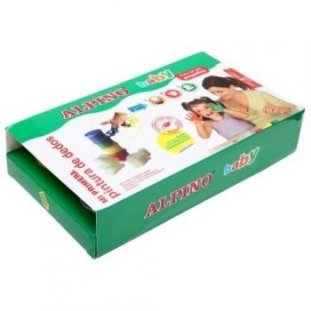 Alpino Baby 12 Ceras | Ceras de Colores para Bebés | Ceras Gruesas para Colorear | Disfruta y Aprende Pintando