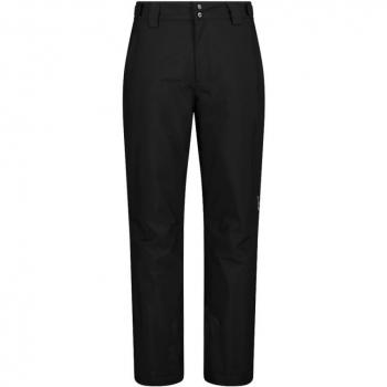 Pantalones largos CMP Twill Ski negro para hombre, talla S