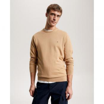 Jersey Tommy Hilfiger Pima Beige para Hombre