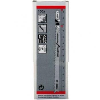 Hoja de sierra de calar Bosch T 345 XF - Progressor for Wood and Metal (pack de 100)