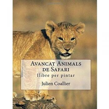 Avancat Animals de Safari: llibre per pintar