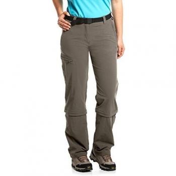 Maier Sports Arolla Women's Zip-Off Outdoor Hiking Pants with 3 Pockets, Regular Fit