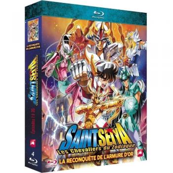 Saint Seiya - Les chevaliers du Zodiaque : La reconquête de l'armure d'or - Épisodes 1 à 35 [Italia] [Blu-ray]