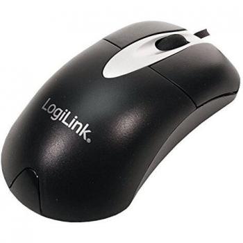 RATON OPTICO LOGILINK SCROLL NEGRO ID0011 800 DPI
