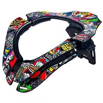 Oneal Tron Neckbrace Crank Protecciones, Negro, M