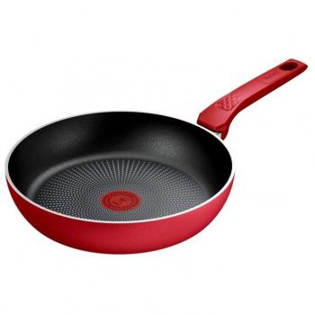 Sartén Antiadherente Tefal Daily Expert Ø 24 cm, Aluminio, Inducción, Profunda, Ergonomía, Fabricada en Francia