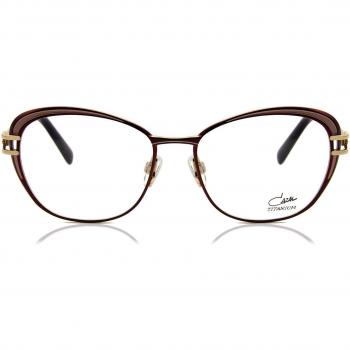 Cazal 1272 004 Armazones para Mujer Rojas, Lentes Recetados Para Mujer Rojos, Gafas Recetadas para Mujer Rojas