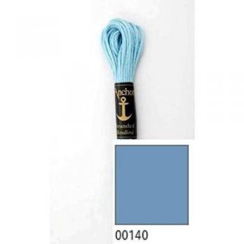 Anchor - 4635000 - Hilo para bordar, 100% algodón, algodón, 00410 Blau-türkis, blau-türkis