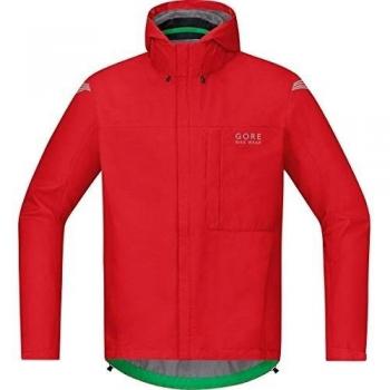 Gore Bike Wear Element Gore-Tex Paclite - Chaqueta para hombre, color rojo, talla XL