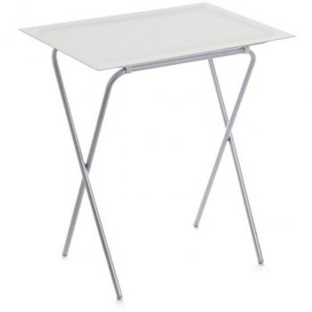 Mesita Plegable Don Hierro con Bandeja Extraíble para Cocina y Camping, 65,5 x 61,5 x 42 cm