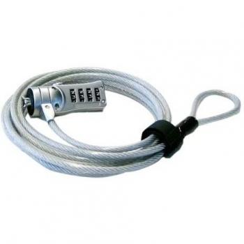 TOOGOO(R) 6 pies Cable de Seguridad para Computadora Portatil Notebook Universal