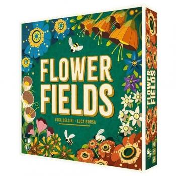Juego de Mesa Flower Fields - Estrategia para Adultos y Familias, 1 a 4 Jugadores, A partir de 8 Años, Duración 40 Minutos