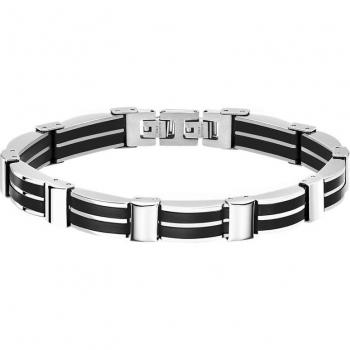 Pulsera Lotus Style Men In Black LS1878-2/3 de Acero Inoxidable 316L para Hombre, Longitud 215.0 mm