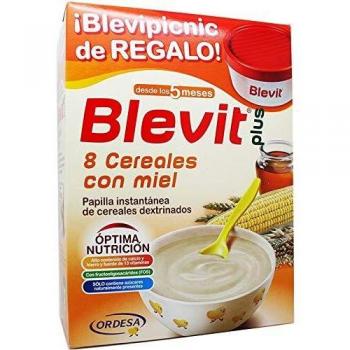 BLEVIT PLUS 8 CEREALES CON MIEL 600 G