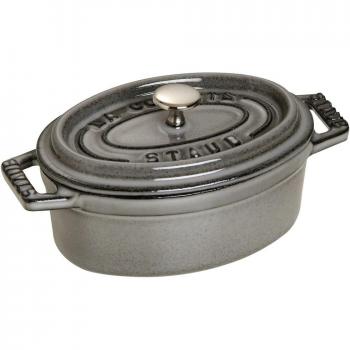 Mini Cocotte Ovalada Staub de Hierro Fundido Esmaltado