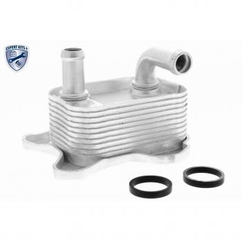 Enfriador de aceite VEMO V40-60-2106, diseñado para optimizar la temperatura del aceite del motor, fabricado con materiales de alta calidad para garantizar durabilidad y rendimiento, compatible con diversas marcas y modelos de vehículos