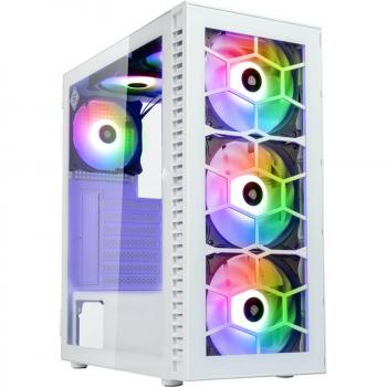 Observatory HF Glass White ARGB Midi Tower