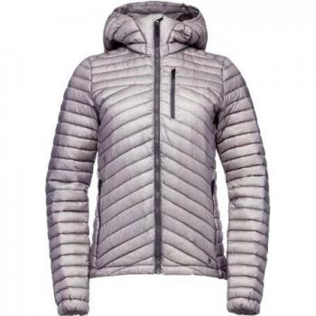 Black Diamond Approach Down Hoody - Chaqueta de plumas para mujer, color Purple Haze, tamaño small