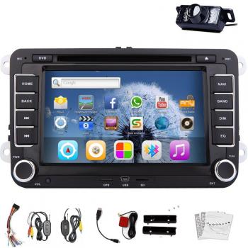 Autoradio V¨ªdeo para VW: Android 4.2 Pantalla T¨¢ctil Radio Poteroso 7 pulgadas Reproductor de DVD del Coche para GPS Navegaci¨®n V¨ªdeo Android Sistema Unidad on Canbus, Modelos Espec¨ªficos del Coche VW 7DVD Volkswagen CarGPS :