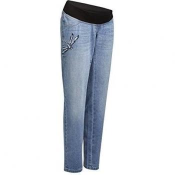 next Mujer Premamá Pantalones Vaqueros De Mezcla De Algodón Detalle De Libélula