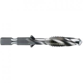 Ruko 270018 - Macho de roscar combinado HSS para máquinas, rectificado