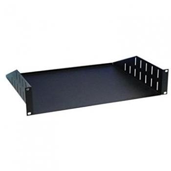 Cuna de Rack Adam Hall 87553 Negra 19 3U Profundidad 375 mm con recubrimiento en polvo