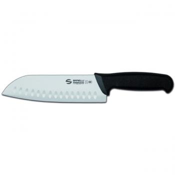 Cuchillo Santoku Supra 18 cm con Lama Alveolada y Afilado de Bolas