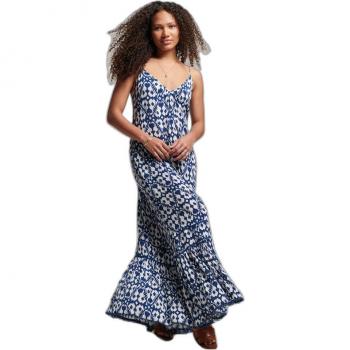 Vestido Cami Vintage Superdry Long Beach Mujer