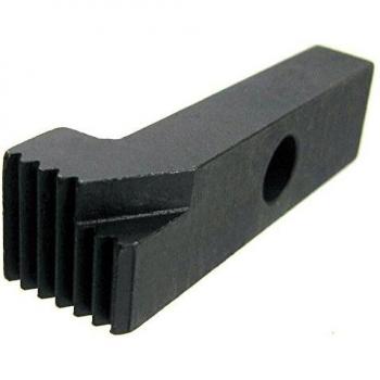 Ruko 244703-3 Cuchilla de varios dientes para el mecanizado con accesorio Keyway-skip 60º 1,00 mm, Negro, Paso 1 mm