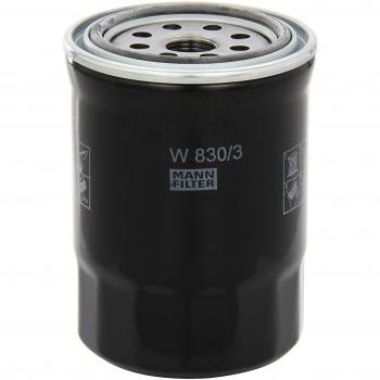 Original MANN-FILTER Filtro de aceite W 830/3 – Para automóviles