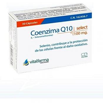 Coenzima Q10 30 cápsulas de 100 mg de Vitalfarma