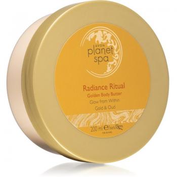 Manteca Corporal Hidratante Avon Planet Spa Radiance Ritual con Efecto Calmante y Extractos de Oro y Oud 200ml