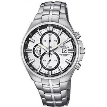 Festina Reloj Cronógrafo para Hombre de Cuarzo con Correa en Acero Inoxidable F6862/1